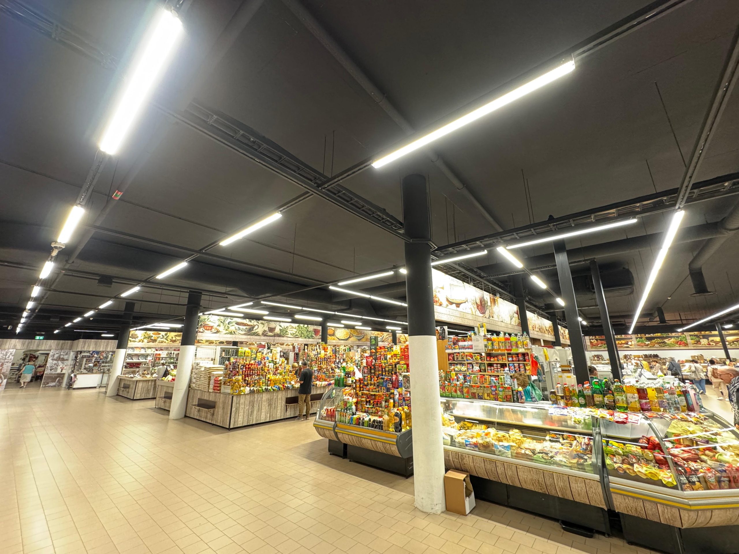 LED lighting Ditton shopping center