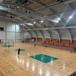 Modern lighting in Talsi city sports facilities